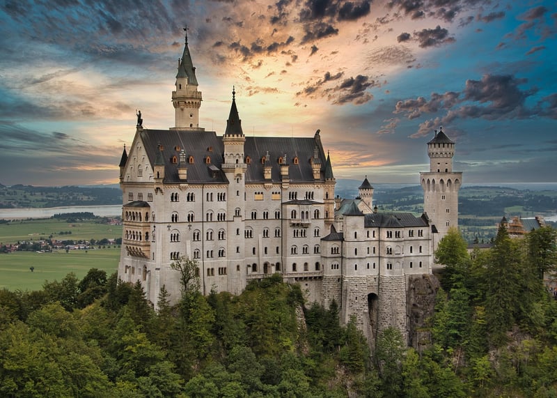 Whimsical Fairy Tale Castle